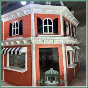 کافه کودک چوبی